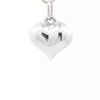 Gold Jewelry The Jewelry Exchange | Small Heart Charm In 14K White Gold