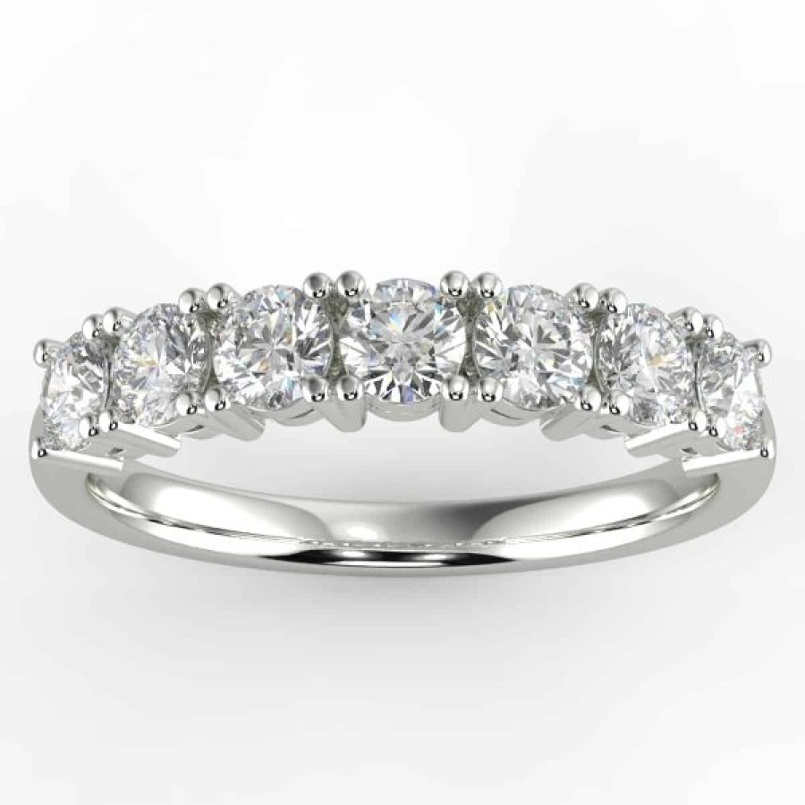 Diamond Bands The Jewelry Exchange | 1 1/2 Carat Diamond Anniversary Ring In Your Choice Of Metal.