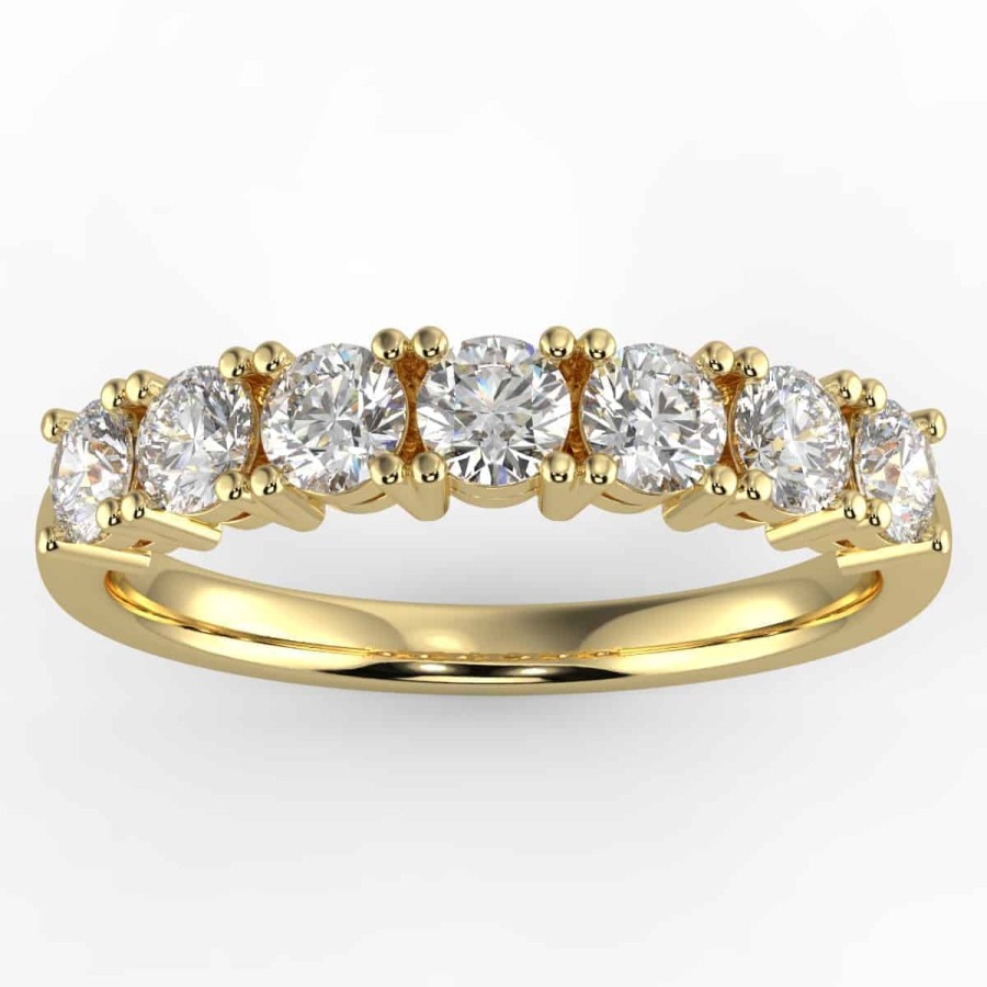 Diamond Bands The Jewelry Exchange | 1 1/2 Carat Diamond Anniversary Ring In Your Choice Of Metal.