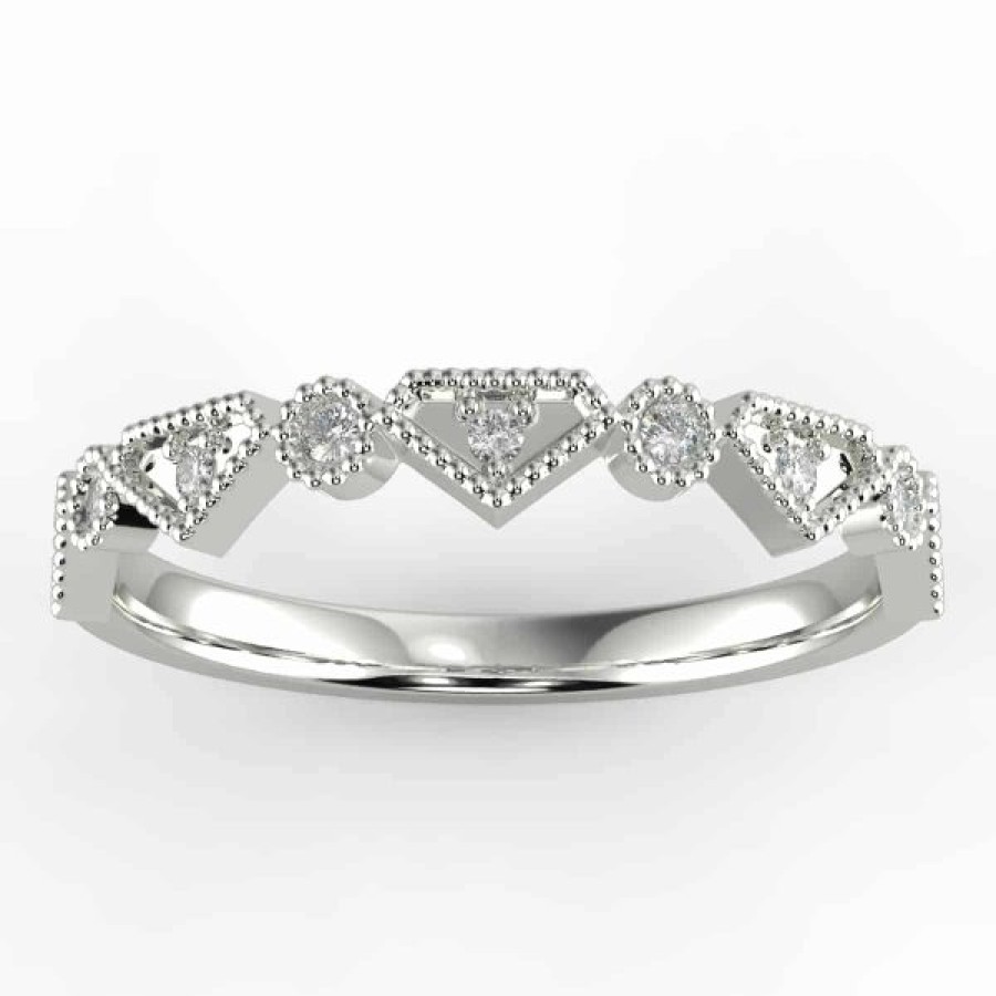 Diamond Bands The Jewelry Exchange | Stackable Diamond Anniversary Band