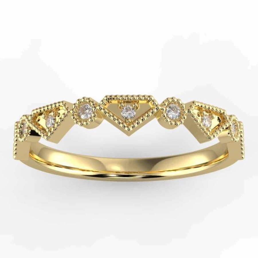 Diamond Bands The Jewelry Exchange | Stackable Diamond Anniversary Band