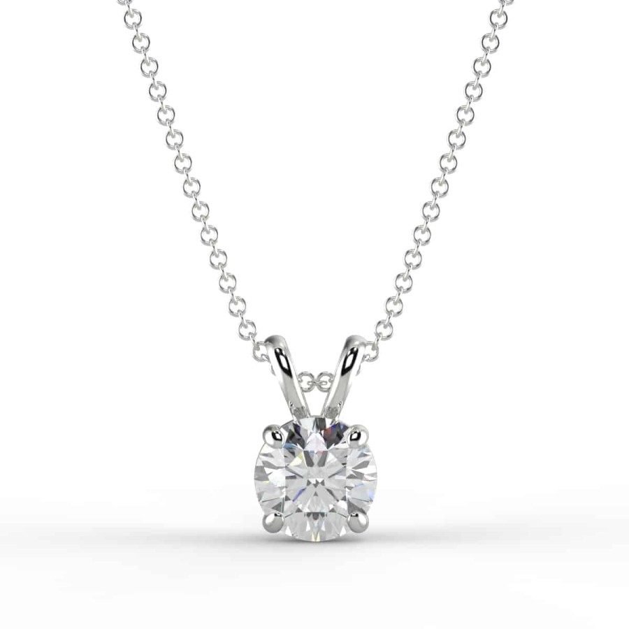 Necklaces And Gold Chains For Women The Jewelry Exchange | 4/5Ct Lab Grown Diamond Solitaire Pendant