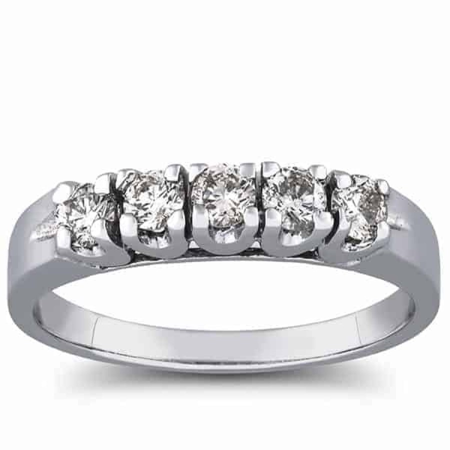 Diamond Bands The Jewelry Exchange | 1/3 Carat Diamond Anniversary Ring