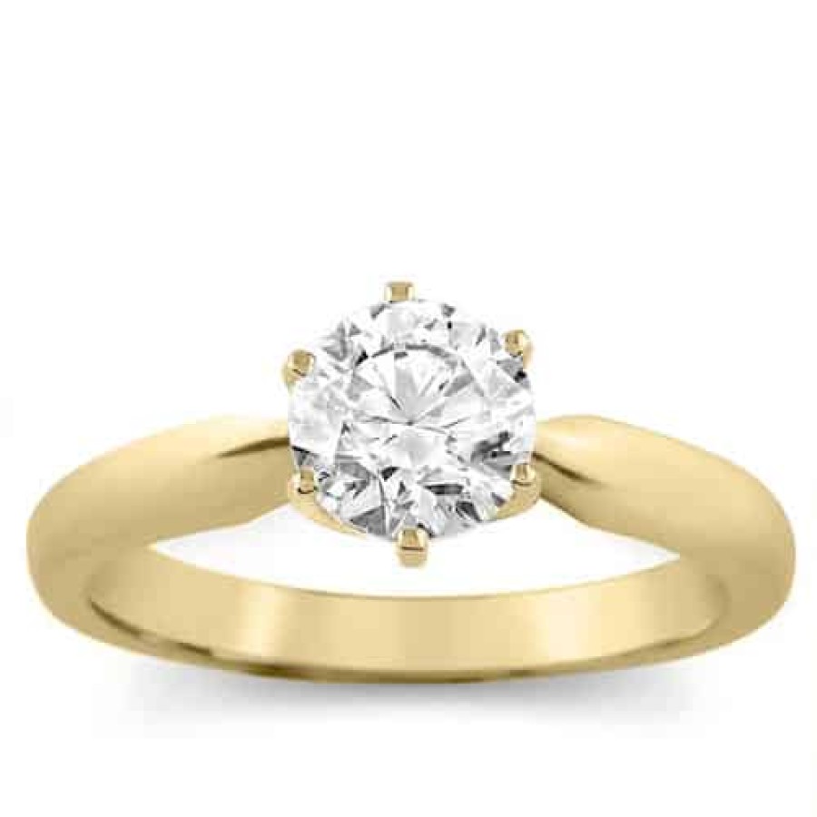 Gold Jewelry The Jewelry Exchange | Solitaire Mount In 14K Gold