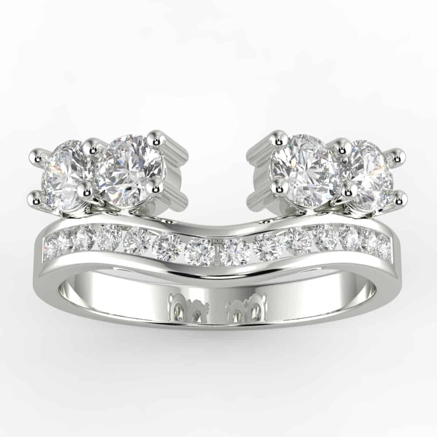 Diamond Bands The Jewelry Exchange | 1 Carat Diamond Ring Wrap