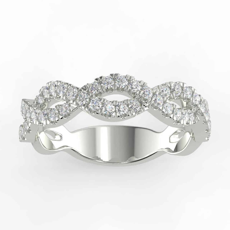 Diamond Bands The Jewelry Exchange | 1/3 Carat Diamond Anniversary Band In Your Choice Of Metal.