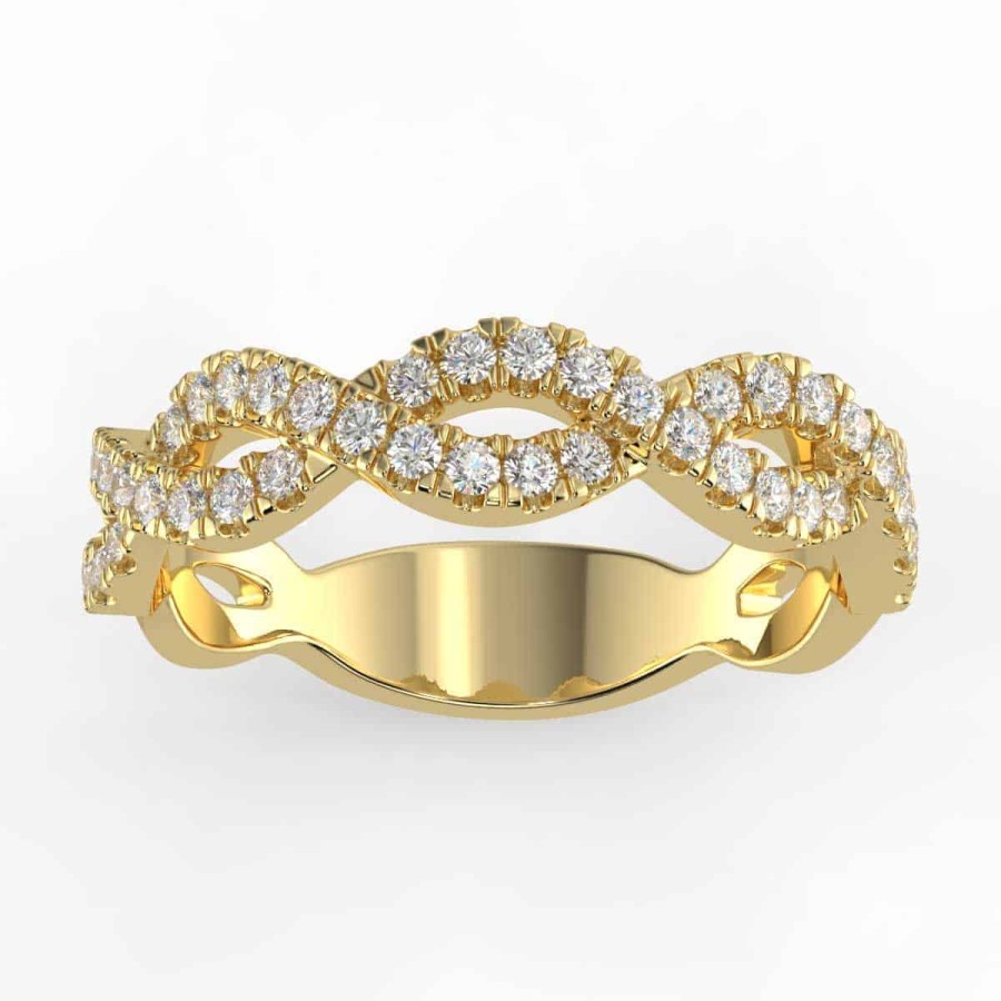 Diamond Bands The Jewelry Exchange | 1/3 Carat Diamond Anniversary Band In Your Choice Of Metal.