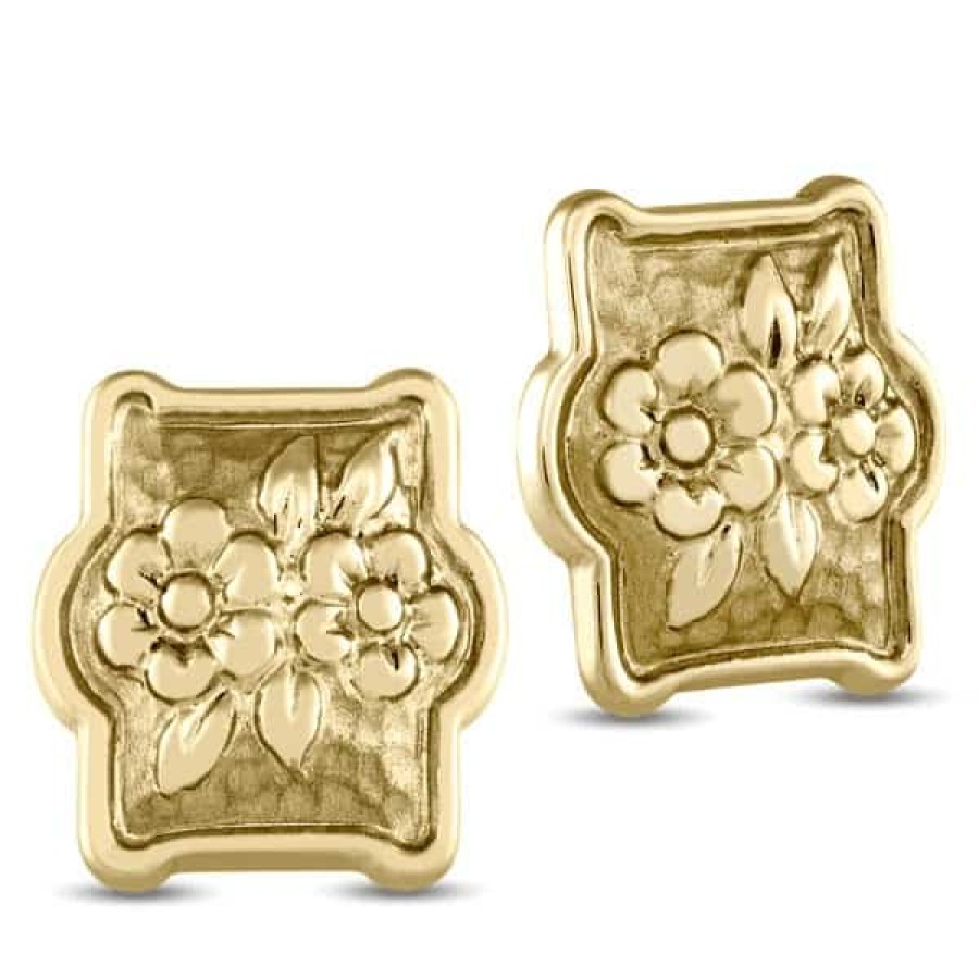 Gold Jewelry The Jewelry Exchange | Fancy Leverback Earrings In 14K Gold