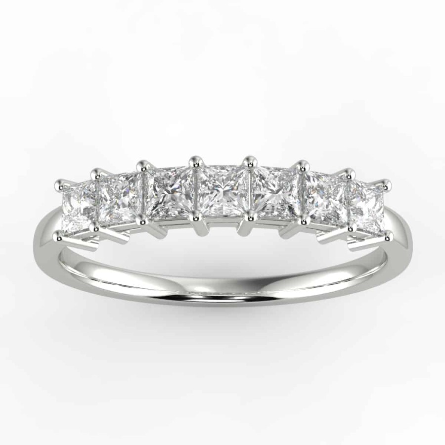 Diamond Bands The Jewelry Exchange | 1 Carat Diamond Anniversary Ring In Your Choice Of Metal.