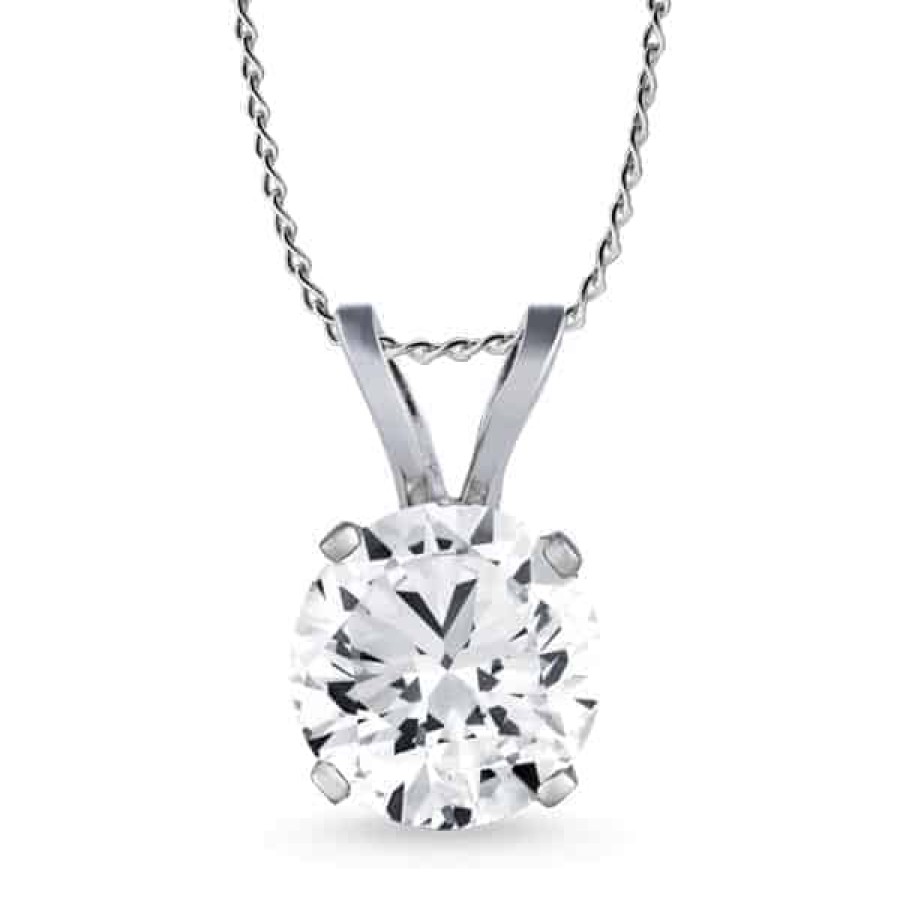 Natural & Lab Diamond Solitaire Pendants The Jewelry Exchange | Ct Great Value Diamond Solitaire Pendant