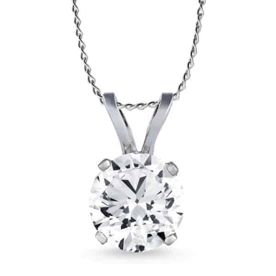 Necklaces And Gold Chains For Women The Jewelry Exchange | Ct Great Value Diamond Solitaire Pendant