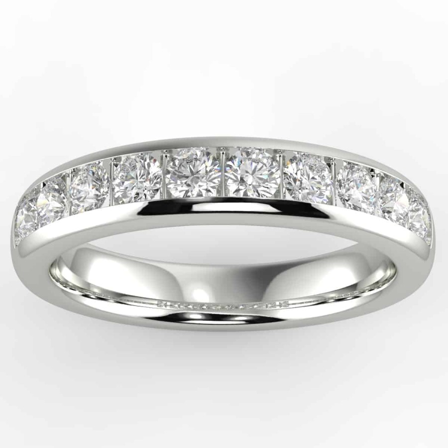 Diamond Bands The Jewelry Exchange | 3/4 Carat Diamond Anniversary Band