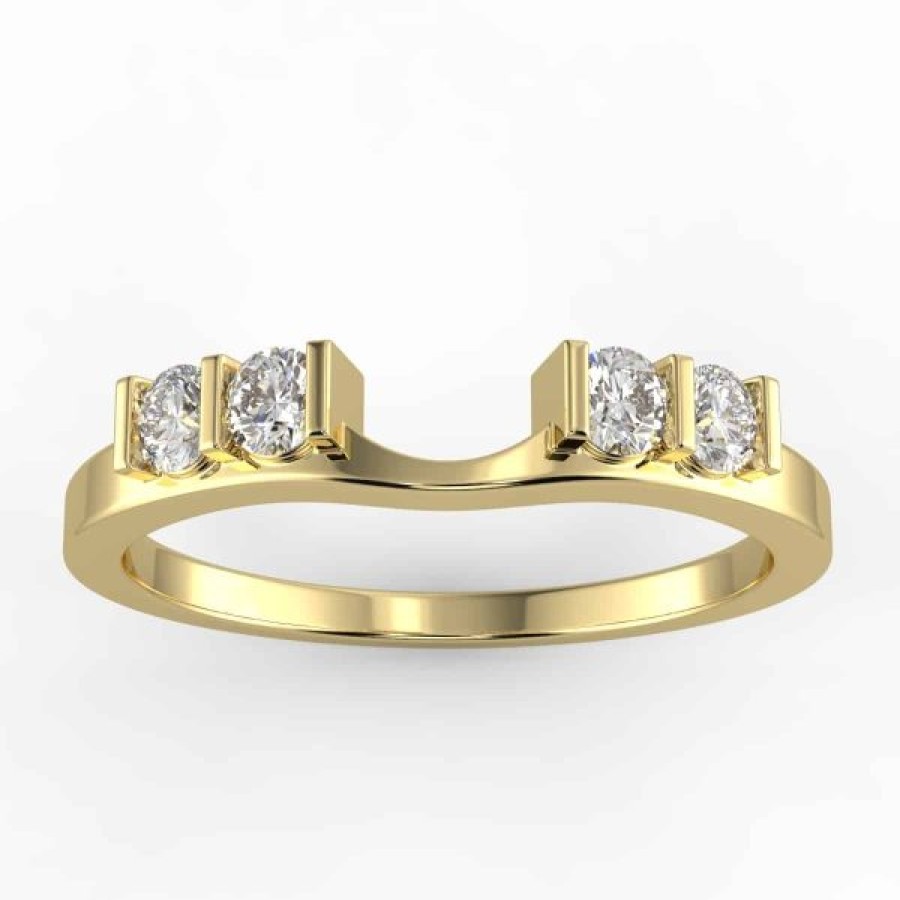 Diamond Bands The Jewelry Exchange | 1/4 Carat Diamond Ring Wrap