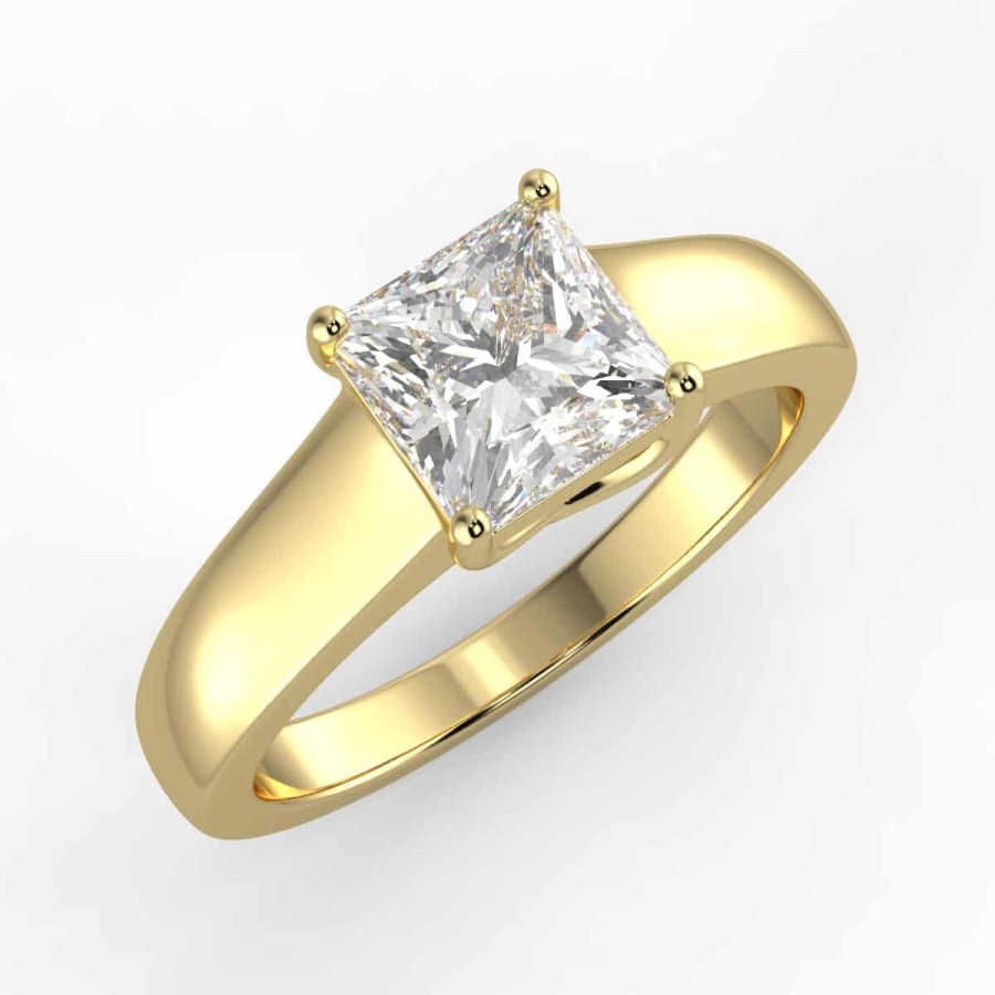 Gold Jewelry The Jewelry Exchange | Solitaire Mount In 14K Gold