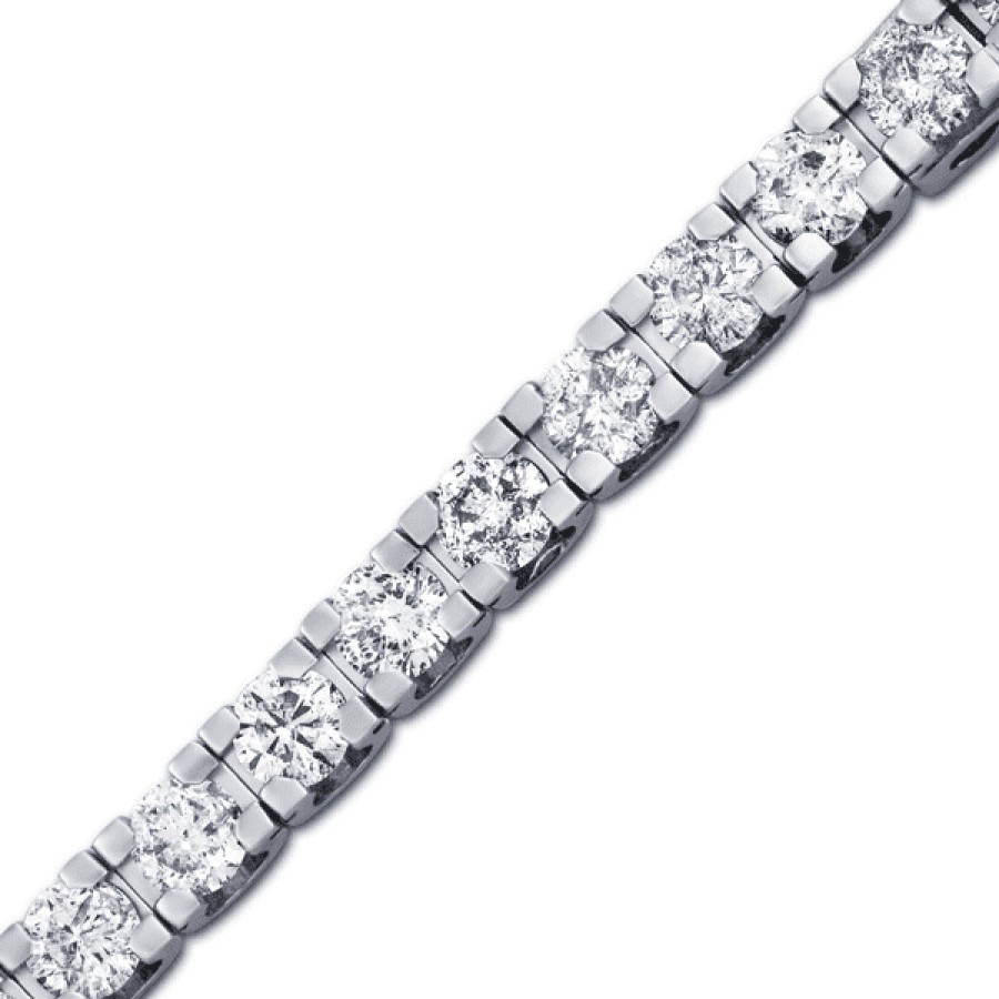 Diamond Bracelets For Sale The Jewelry Exchange | Diamond Tennis Bracelet (6 3/4 Ct)