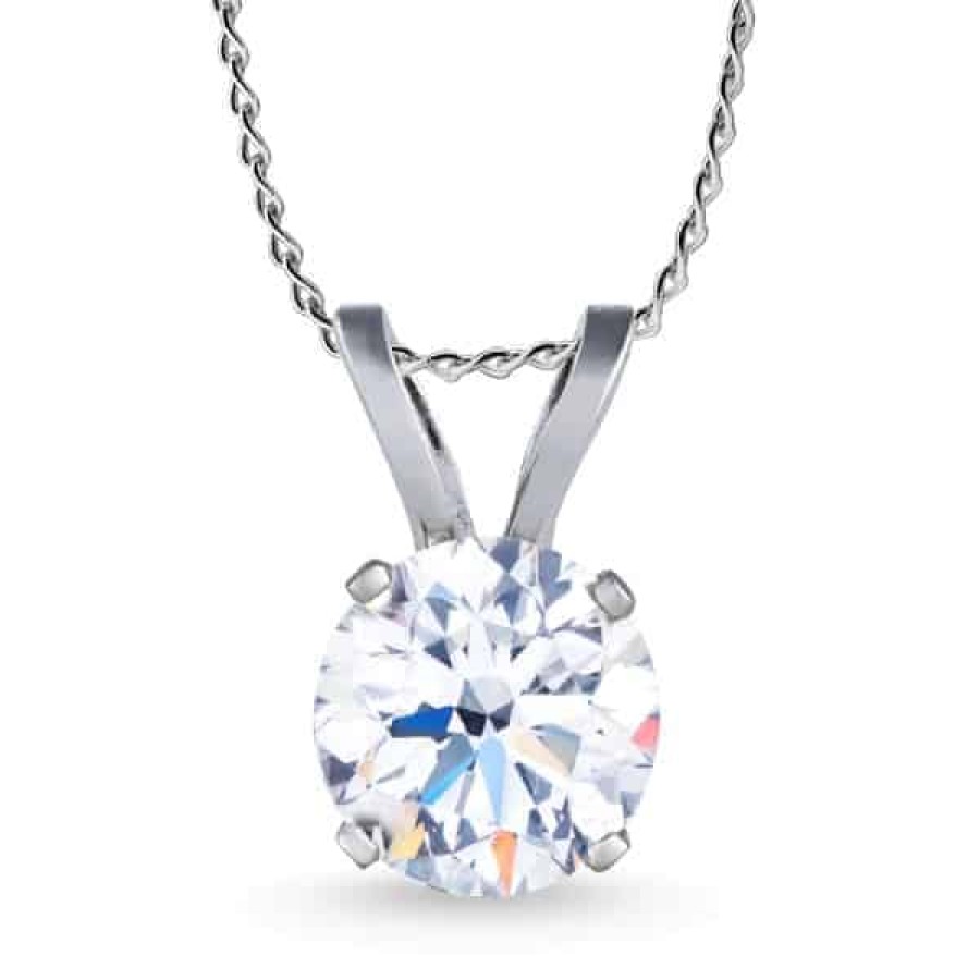 Necklaces And Gold Chains For Women The Jewelry Exchange | Ct Best Value Diamond Solitaire Pendant