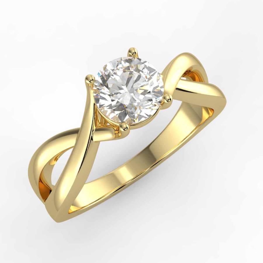 Gold Jewelry The Jewelry Exchange | Solitaire Mount In 14K Gold