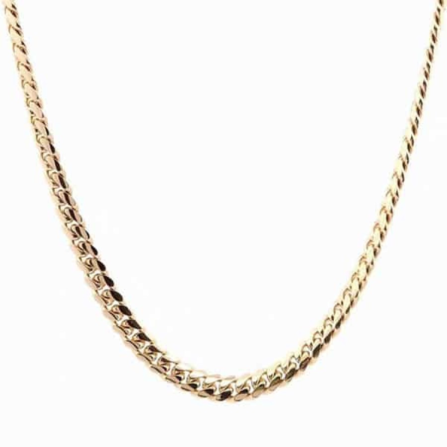 Fine Jewelry Specials The Jewelry Exchange | Men'S Cuban Chain In 14K Gold