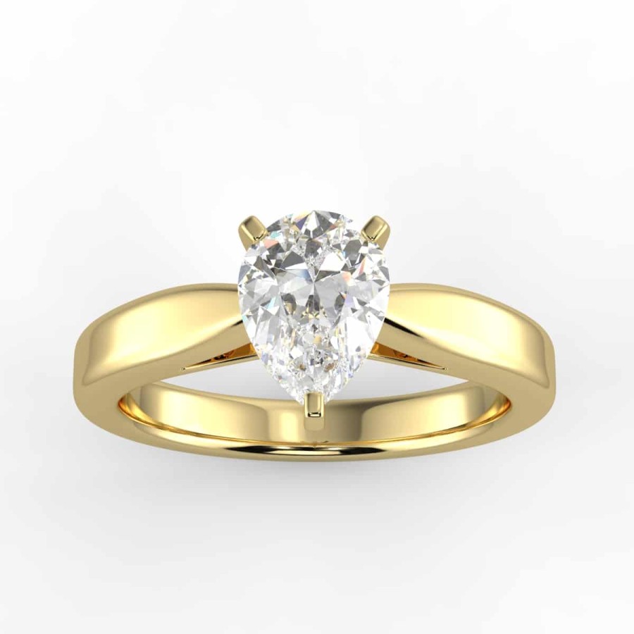 Gold Jewelry The Jewelry Exchange | Solitaire Mount In 14K Gold