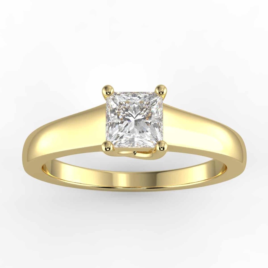 Gold Jewelry The Jewelry Exchange | Solitaire Mount In 14K Gold