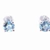 Gemstone Birthday Jewelry The Jewelry Exchange | Aquamarine Diamond Earrings