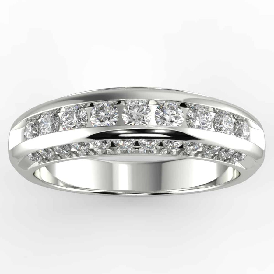 Diamond Bands The Jewelry Exchange | 1 Carat Diamond Anniversary Ring