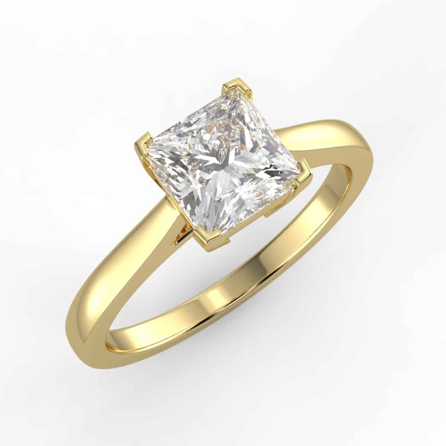 Gold Jewelry The Jewelry Exchange | Solitaire Mount In 14K Gold