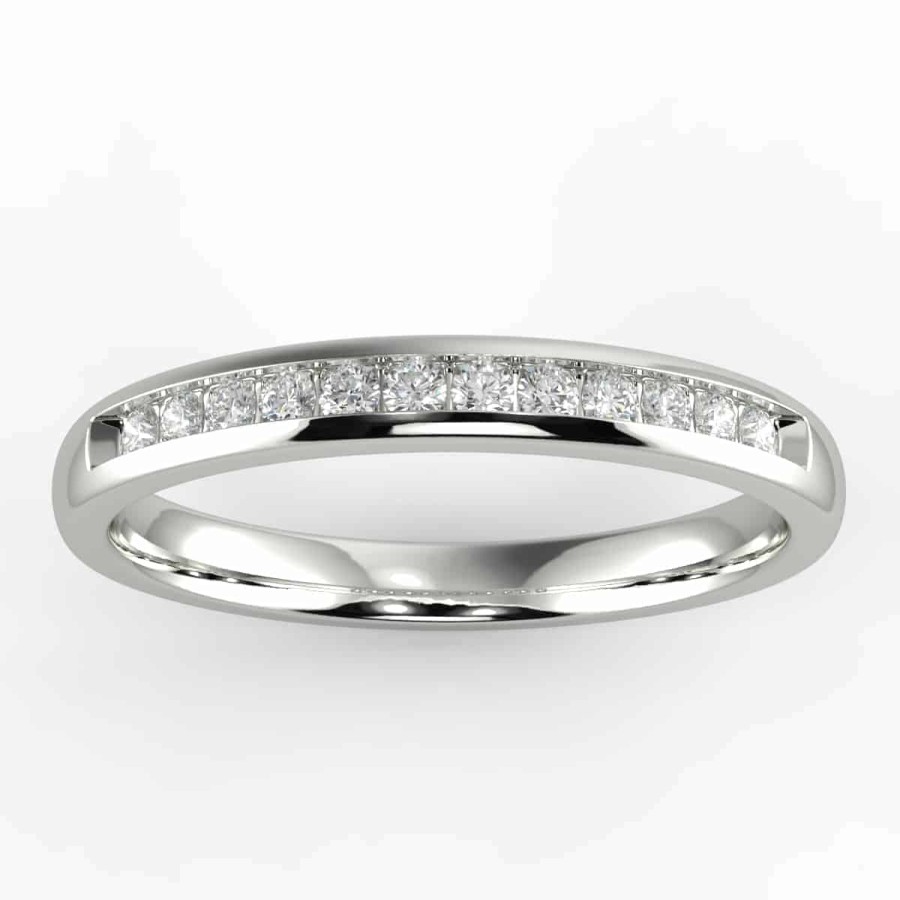 Diamond Bands The Jewelry Exchange | 1/4 Carat Diamond Anniversary Band