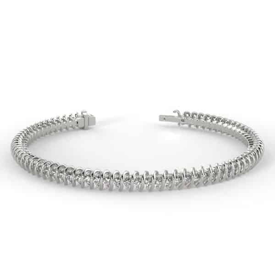 Fine Jewelry Specials The Jewelry Exchange | Lab Tennis Bracelet (Tunnel Style)