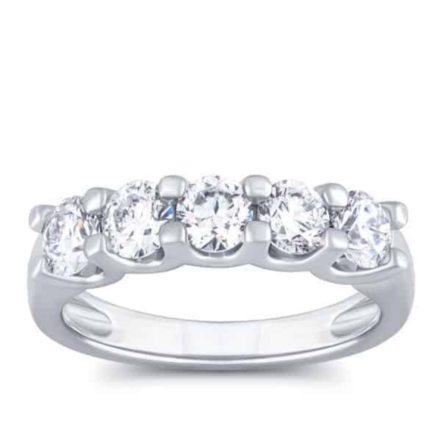 Diamond Bands The Jewelry Exchange | 1 1/4 Carat Diamond Anniversary Ring