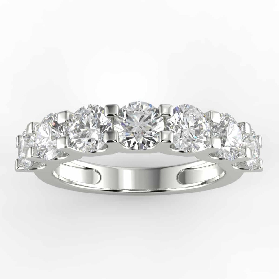 Diamond Bands The Jewelry Exchange | 1 1/3 Carat Lab Diamond Anniversary Ring