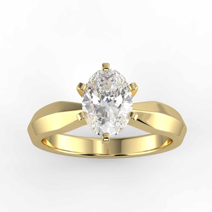 Gold Jewelry The Jewelry Exchange | Solitaire Mount In 14K Gold