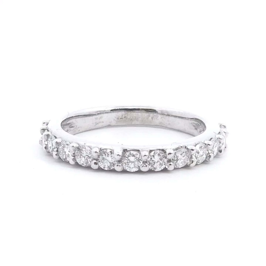 Diamond Bands The Jewelry Exchange | 3/4 Carat Lab Diamond Anniversary Ring