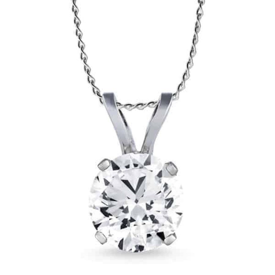 Natural & Lab Diamond Solitaire Pendants The Jewelry Exchange | Ct Great Value Diamond Solitaire Pendant