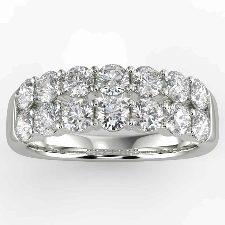 Diamond Bands The Jewelry Exchange | 1 1/2 Carat Diamond Anniversary Ring