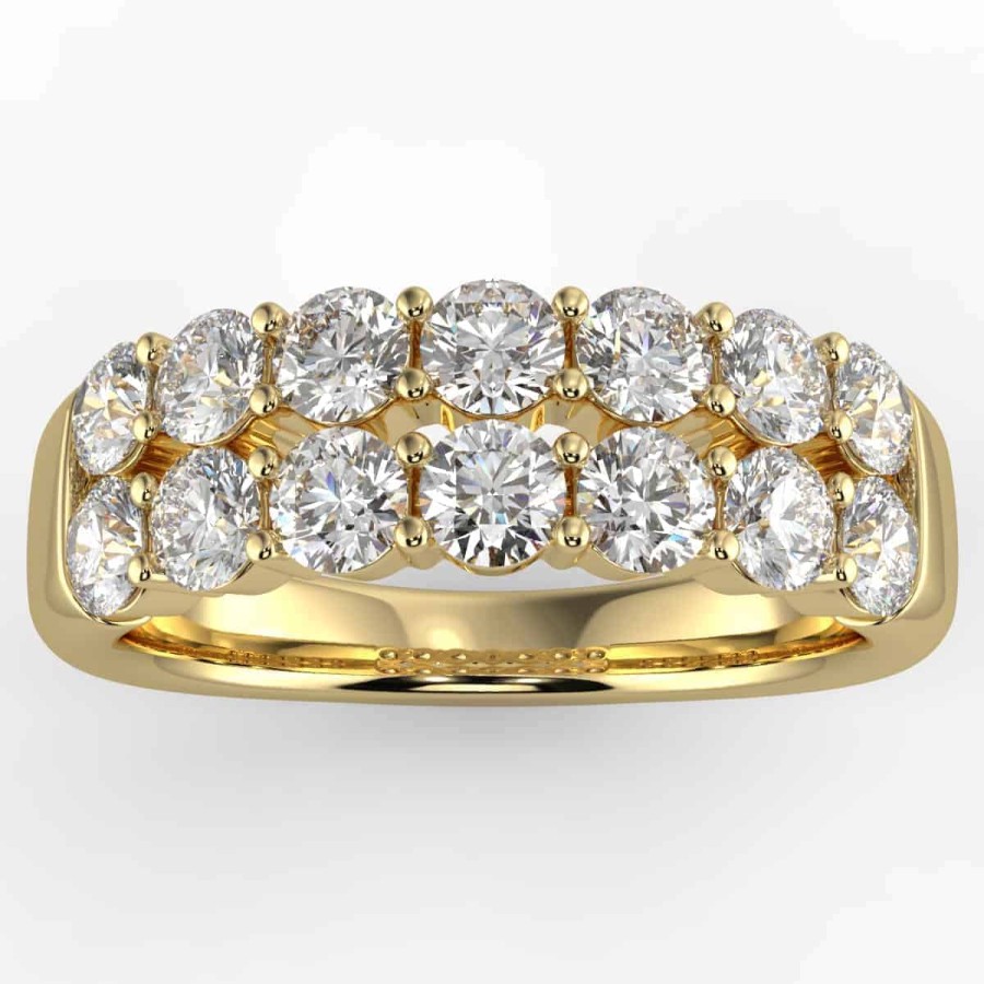 Diamond Bands The Jewelry Exchange | 1 1/2 Carat Diamond Anniversary Ring