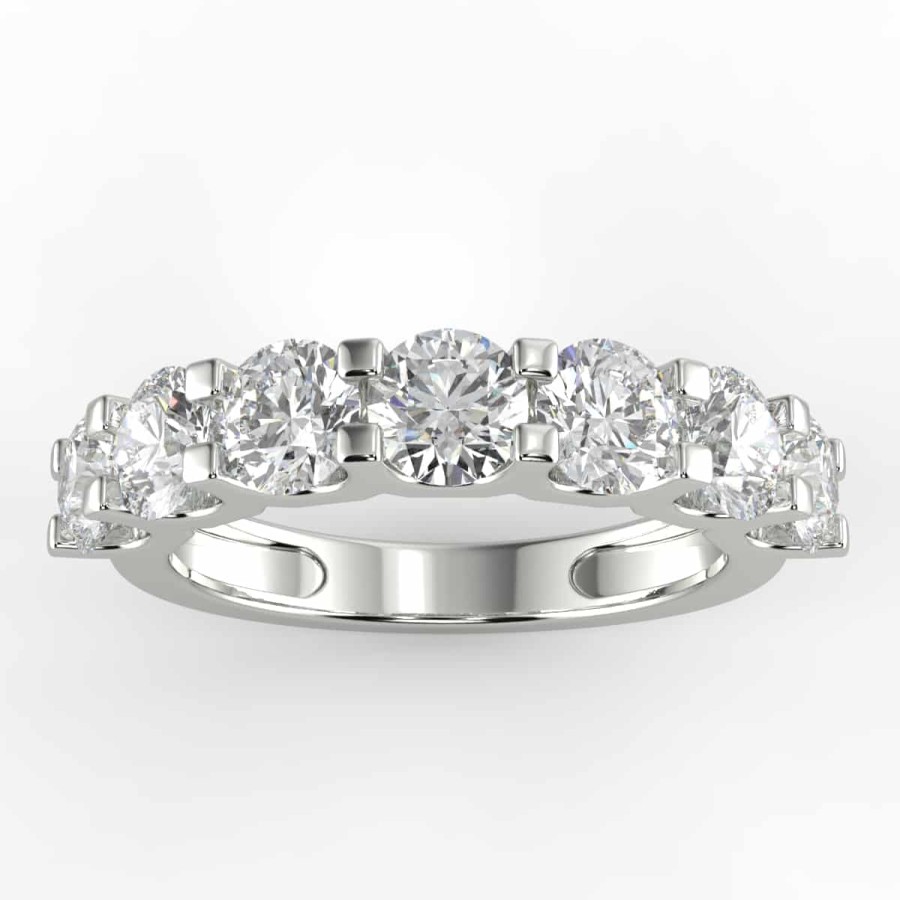 Diamond Bands The Jewelry Exchange | 1 1/3 Carat Diamond Anniversary Ring