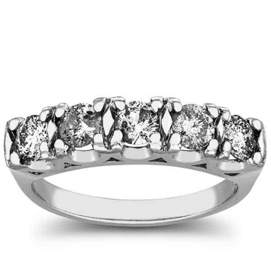 Diamond Bands The Jewelry Exchange | 1 1/5 Carat Diamond Anniversary Ring