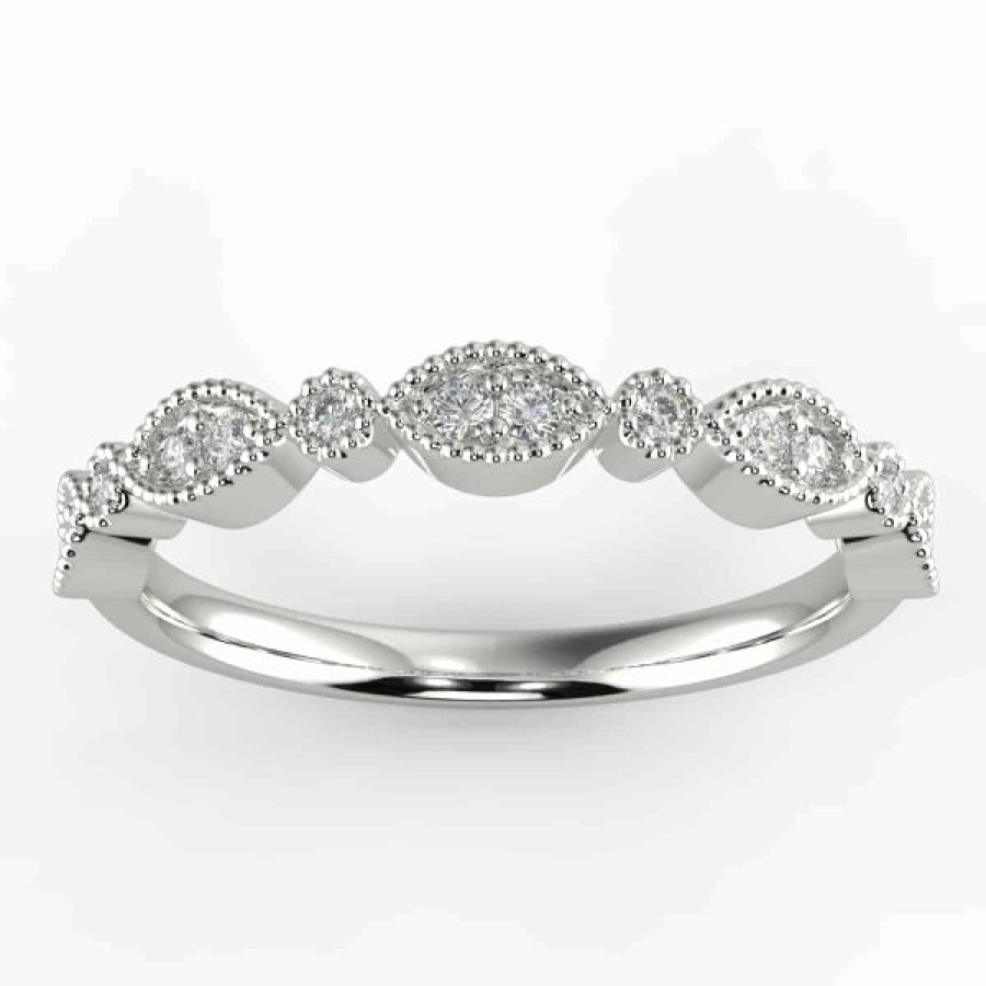 Diamond Bands The Jewelry Exchange | Lab Diamond Stackable Anniversary Band