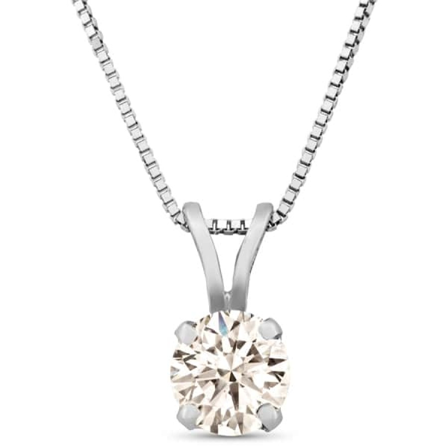 Necklaces And Gold Chains For Women The Jewelry Exchange | Ct Diamond Solitaire Pendant