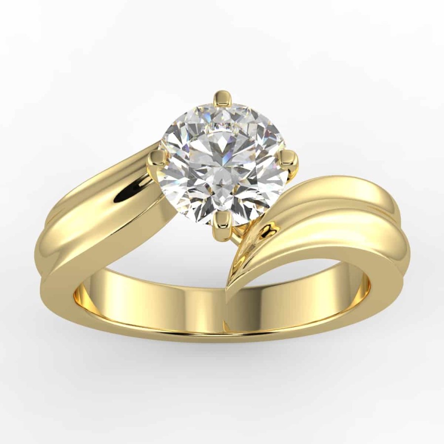 Gold Jewelry The Jewelry Exchange | Solitaire Mount In 14K Gold