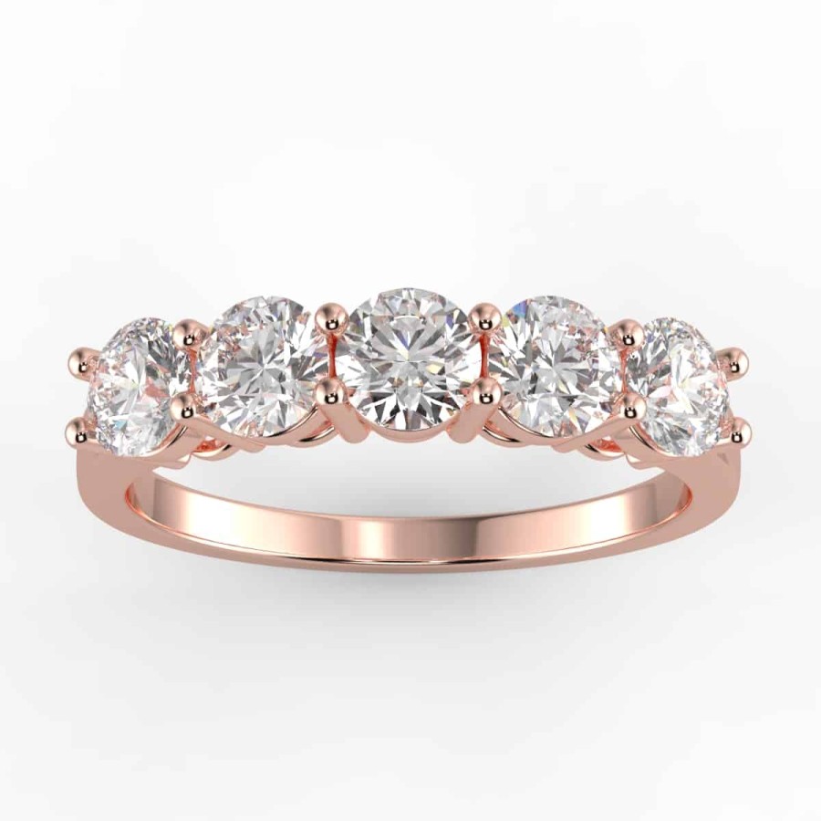 Diamond Bands The Jewelry Exchange | 1Ct Diamond Anniversary Ring