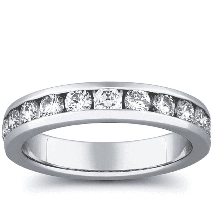 Diamond Bands The Jewelry Exchange | 1Ct. Channel Anniversary Diamond Band