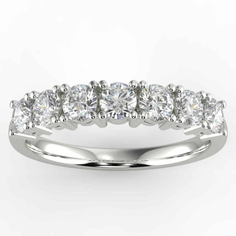 Diamond Bands The Jewelry Exchange | 1 3/5 Carat Diamond Anniversary Ring In Your Choice Of Metal.