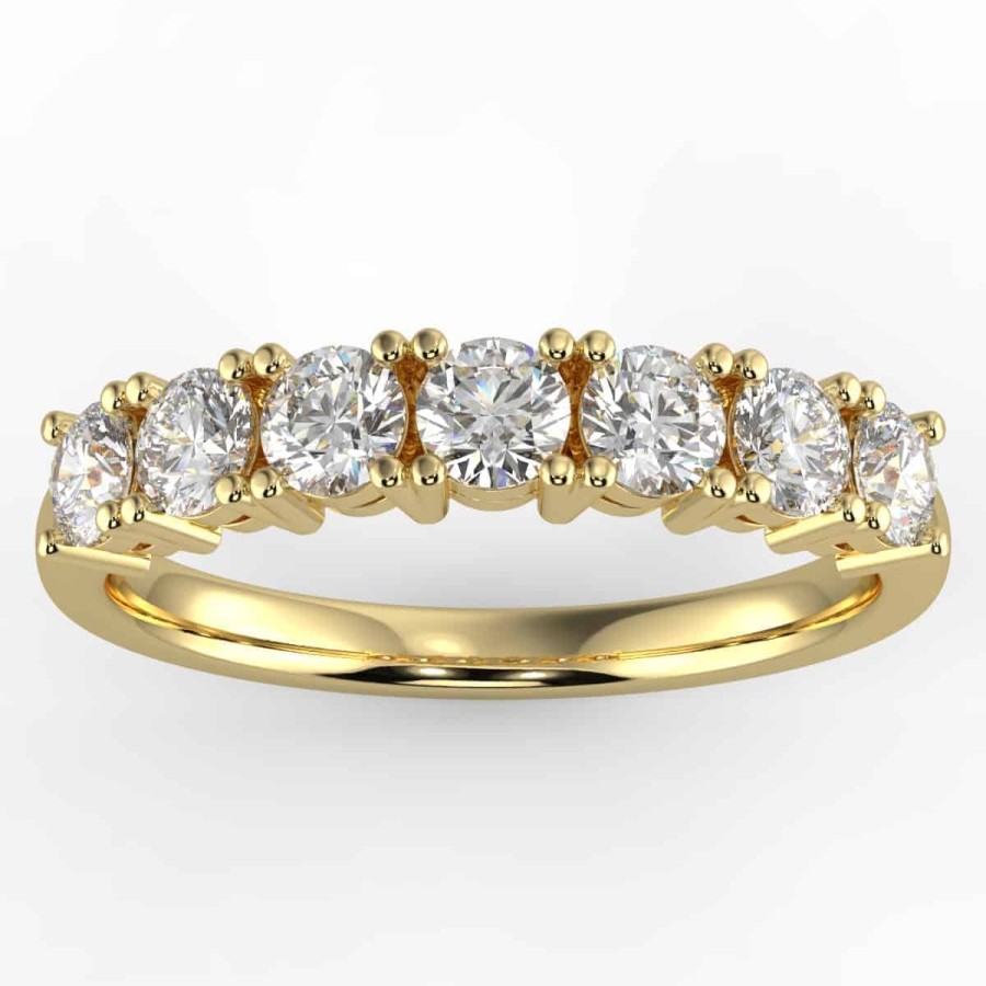 Diamond Bands The Jewelry Exchange | 1 3/5 Carat Diamond Anniversary Ring In Your Choice Of Metal.