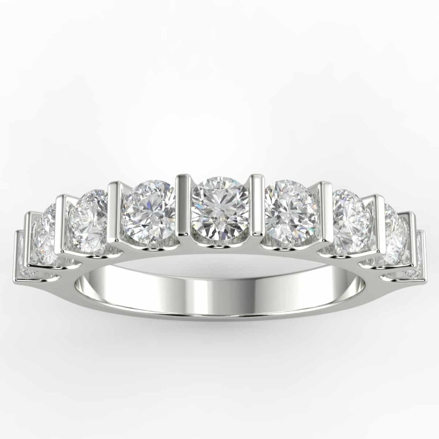 Diamond Bands The Jewelry Exchange | 1 Carat Diamond Anniversary Band