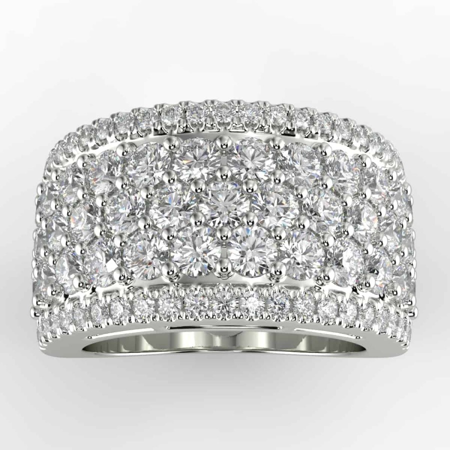 Diamond Bands The Jewelry Exchange | 2 3/4Ct Diamond Anniversary Ring