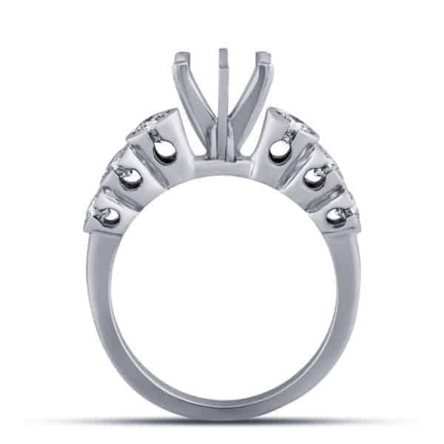 Diamond Bands The Jewelry Exchange | 5/8 Carat Diamond Semi Mount