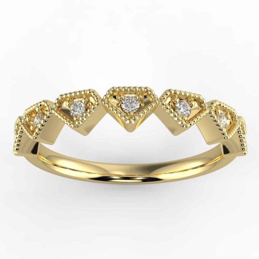 Diamond Bands The Jewelry Exchange | Anniversary Stackable Diamond Ring