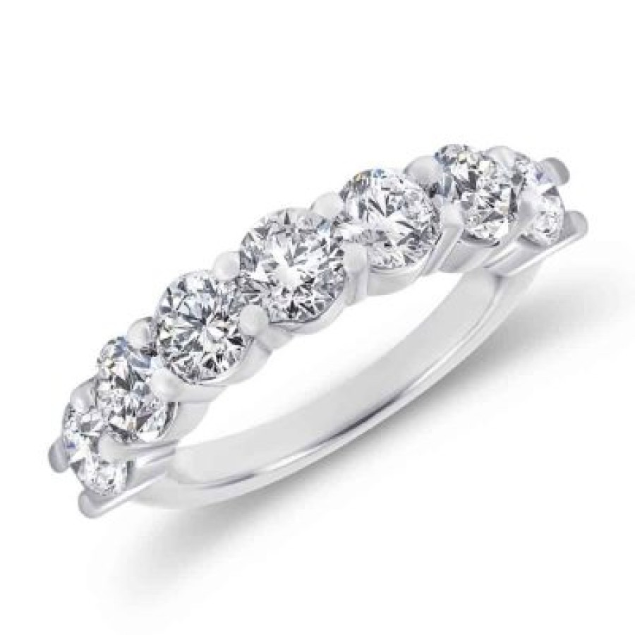 Diamond Bands The Jewelry Exchange | 1Ct. 18K Diamond Wedding Band $1490